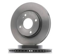 2x BREMBO 09.A968.21 Disco freno Anteriore per FORD KA+ Hatchback (UK, FK) 258mm