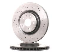 2x BREMBO 09.B039.1X Disco freno Anteriore per AUDI Q5 (8RB) 345mm