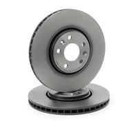 2x BREMBO 09.B352.11 Disco freno Anteriore per RENAULT Clio IV Schrägheck (BH)