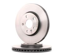 2x BREMBO 09.B355.11 Disco freno Anteriore per OPEL ASTRA J Astra J GTC (P10)