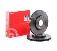 2x BREMBO 09.B356.11 Disco freno Anteriore per OPEL ASTRA J Astra J GTC (P10)