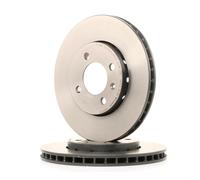 2x BREMBO 09.B975.11 Disco freno Anteriore per VW up Hatchback 256mm