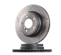 2x BREMBO 09.C246.11 Disco freno Posteriore per BMW 3 Limousine (E90) 324mm