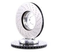 2x BREMBO 09.C394.13 Disco freno Anteriore per BMW 1 Hatchback (F20) 3 GT (F34)