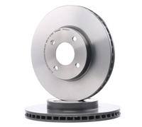 2x BREMBO 09.C543.11 Disco freno Anteriore per NISSAN MICRA IV (K13) NOTE (E12)