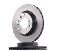 2x BREMBO 09.C657.11 Disco freno Anteriore adatto per PEUGEOT 308 II 308 SW II