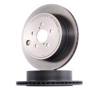 2x BREMBO 09.C662.11 Disco freno Posteriore per TOYOTA GT 86 Coupe (ZN6) 290mm