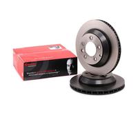 2x BREMBO 09.C884.11 Disco freno Posteriore per VW Touareg (7LA, 7L6, 7L7) 330mm