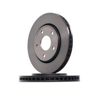 2x BREMBO 09.N124.11 Disco freno Anteriore per FIAT Freemont (345) 302mm