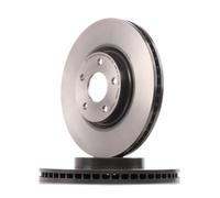 2x BREMBO 09.N255.21 Disco freno Anteriore per FORD Mondeo V Hatchback (CE)