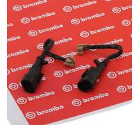 2x BREMBO A 00 408 Sensore di usura delle pastiglie freni 130mm Anteriore