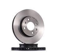 2x Disco freno ventilazione interna 09.A445.11 BREMBO per HYUNDAI KIA