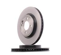2x BREMBO Disco freno Anteriore Ø276mm Altezza: 44mm Spessore: 22mm ventilazione interna 09.8655.11 Compatibilità con MINI Hatchback R50, R53 Cabrio R52