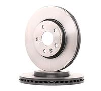 2x BREMBO Disco freno Anteriore Ø276mm Altezza: 46mm Spessore: 26mm ventilazione interna 09.B355.11 Compatibilità con OPEL ASTRA J Astra J GTC P10 Astra J Sports Tourer P10 Astra H Caravan A04