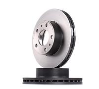 2x BREMBO Disco freno Anteriore Ø280mm Altezza: 72mm Spessore: 28mm ventilazione interna 09.D017.11