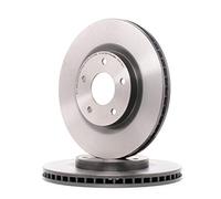 2x BREMBO Disco freno Anteriore Ø296mm Altezza: 44mm Spessore: 26mm ventilazione interna 09.A716.11 Compatibilità con NISSAN Qashqai/Qashqai +2 I J10, NJ10 X-TRAIL T31