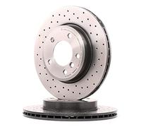 2x BREMBO Disco freno Anteriore Ø300mm Altezza: 52mm Spessore: 22mm perforato/ventilazione interna 09.7701.1X