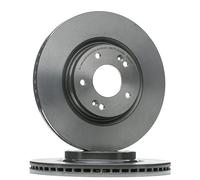 2x BREMBO Disco freno Anteriore Ø305mm Altezza: 47mm Spessore: 25mm ventilazione interna 09.D428.11 Compatibilità con HYUNDAI Tucson TL, TLE, KIA Sportage QL, QLE