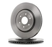 2x BREMBO Disco freno Anteriore Ø320mm Altezza: 38mm Spessore: 28mm ventilazione interna 09.B496.11 Compatibilità con NISSAN NP300 Navara Pick-up D40 Pathfinder III R51