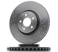 2x BREMBO Disco freno Anteriore Ø330mm Altezza: 51mm Spessore: 30mm perforato/ventilazione interna 09.D770.1X