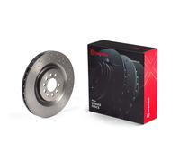 2x BREMBO Disco Freno Forato/Interno Ø323mm Per Seat Leon 1M1