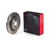 2x BREMBO Disco Freno Scan. Ø360mm Per Mercedes-Benz T-Model