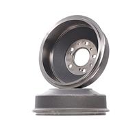 2x BREMBO Tamburo freno 14.3161.10 hinten