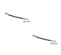 2x BREMBO Tubo Del Freno Posteriore Sinistra Destra per Nissan Patrol Gr IV Y60