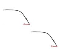 2x BREMBO Tubo Del Freno Posteriore Sinistra Destra per Renault Master III Box