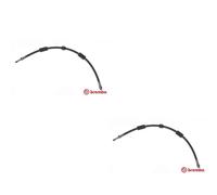 2x BREMBO Tubo Freno Anteriore Sinistra Destra per VW Transporter VI Scatola Sga