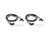 2x Bremi 50500 Sensore Velocità Ruota Posteriore per Mercedes-Benz C219 W211