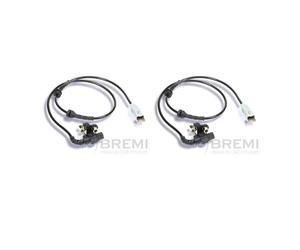 2x Bremi 51121 Sensore Velocità Ruota Posteriore per DS DS4 Crossback Citroën