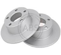 2x Bremsscheibe A.B.S. 16099 ABS 244mm 9,9mm 5 Fori Audi Skoda VW