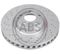 2x Bremsscheibe A.B.S. 17796 335mm Forata Mercedes-Benz 32mm 5 Fori