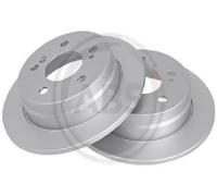 2x Bremsscheibe Original A.B.S. 15779 Mercedes-Benz 258 mm 8,9 mm 5-fori