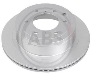 2x Bremsscheibe Original A.B.S. 17964 332mm 18mm 6 fori per Mitsubishi