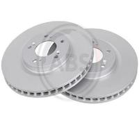 2x Bremsscheibe Original A.B.S. Ventilata 17466 per Honda ABS 300x25 5 Fori