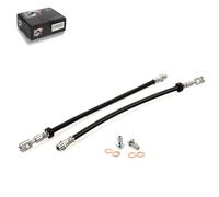 2X BREMSSCHLAUCH BREMSLEITUNG PASSANTE PER VW POLO 6N2 ASSE ANTERIORE - 405 Mm