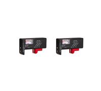 2X BT-168 AA/AAA/C/D/9V/1.5V Batterie Batteria Un Bottone Universale Il Misuratore con Codice Colore Indica Volt Tester Checker BT168