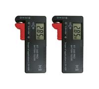 2X BT168 Pro Digital Battery Tester Volt Checker per AA AAA 9V Button Tester per Batterie di Diverse Dimensioni Misuratore di Tensione Strumenti