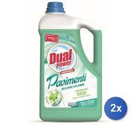 2x Bundle Dual Power Deterisvo Pavimenti Lt 5 Mela Gelsomino