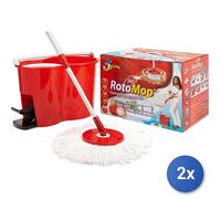 2x Bundle Rotomop Completo Kit 360 + Secchio