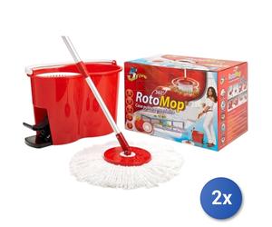 2x Bundle Rotomop Completo Kit 360 + Secchio