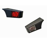 2x Cab Marker Lights E4 Mark Lampade Cabina per SCANIA 112 113 Rosso/Bianco 24 V R10W OEM sostituire 301843/301844