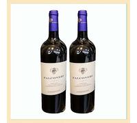 2x Cabernet Sauvignon Toscana igt, cl 75, Falconeri, cantina Uggiano, Scandicci, Firenze, vino rosso prodotto tipico Italia