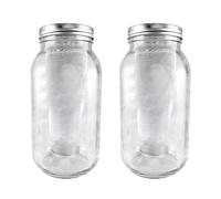 2X Caffettiera Fredda Filtri Caffè per Barattolo Vetro Un Bocca Larga Tè Ne2624 [EEK: A]