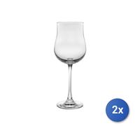 2x Calici In Vetro Magnum, 350 Ml, Trasparente Adatto A Vini Bianchi