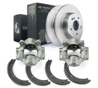 2X Caliper Dischi Freno Paste Freno Posteriori Per Mercedes-Benz CLK C208 A208