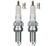 2X Candela Ngk DCPR8E per Bimota Bwm F 800 Can-Am Ducati Indiano