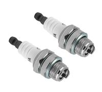 2x candele 2 tempi for L7T CJ8 AM54450 010769 BM6A BPMR7A 33cc 47cc 49cc motosega scooter ATV Dirt Pocket Bike Kart
